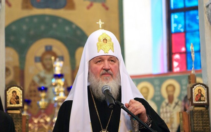 Patriarx Kirill: Ruslar və ukraynalılar vahid xalqdır