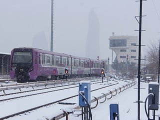 Bakı metrosu qarlı havada normal rejimdə işləyib