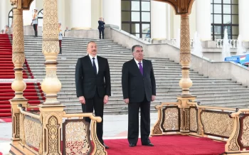 Prezident İlham Əliyev Tacikistana gedib